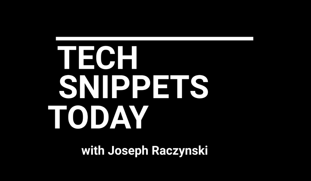 Tech Snippets Today – Animoca Brands – Robby Yung, CEO