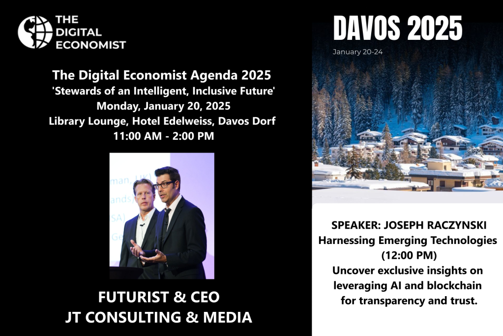 Joseph Raczynski Davos WEF